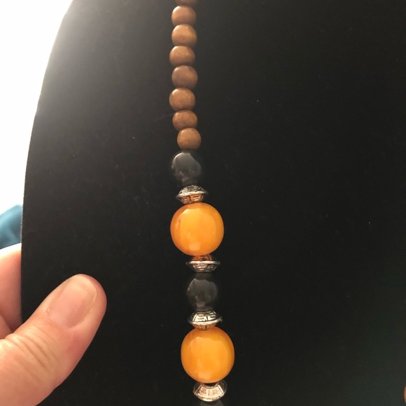 Reversible Necklace and Earrings - Picture 2 of 7